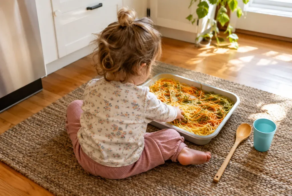 Sensory Activities for 1 Year Olds: 25 Safe Ideas